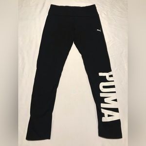 Puma Women’s Black Rebel Leggings Size L